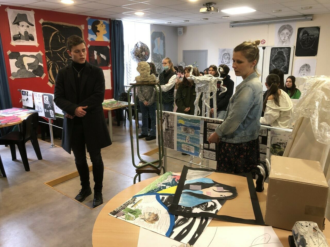 Vernissage de l''exposition d''Arts plastiques 0 Vernissage de l''exposition d''Arts plastiques 0
